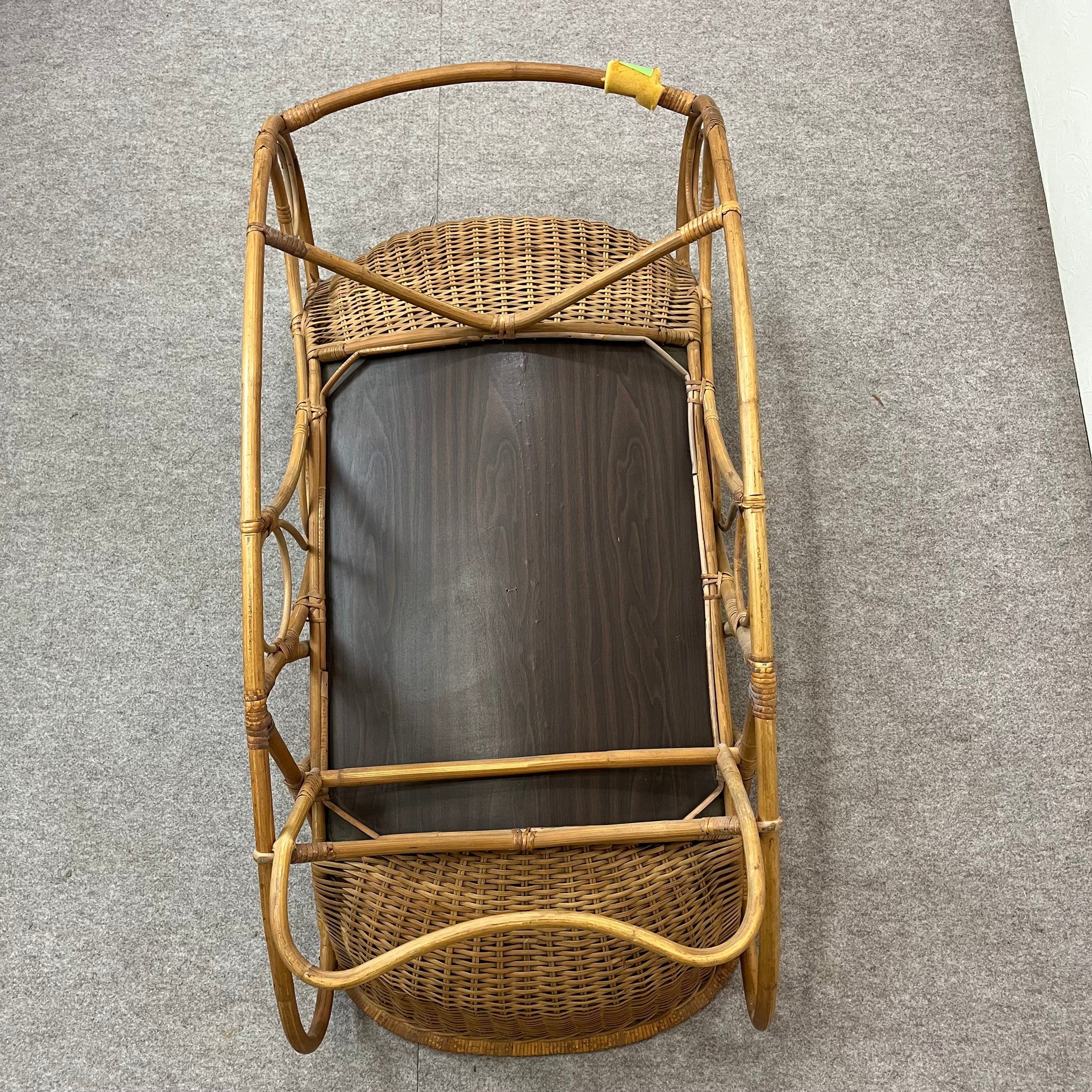 限定3点 ラタン製ゆりかご Bランク品 椅子（チェアー