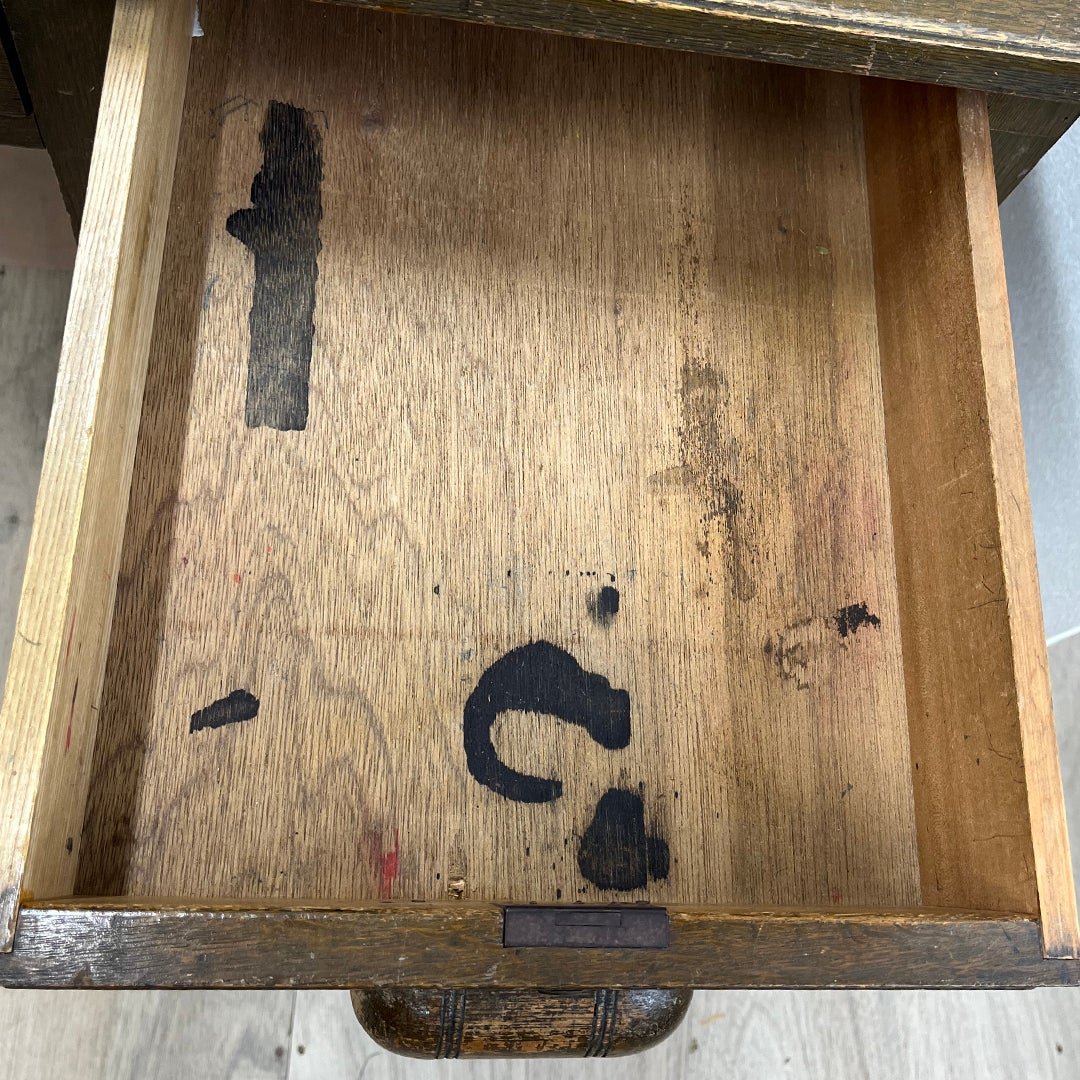 【中古家具】昭和レトロな片袖机 | arex|中古家具店